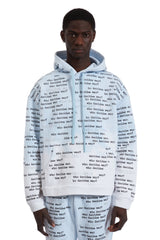 WDW SCRIPTURE HOODED PULLOVER