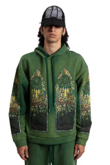 FADED HOODED PULLOVER