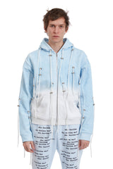 STRING THEORY ZIP UP HOODIE