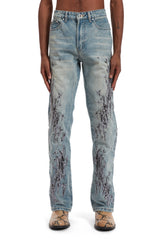 SCRATCHED DENIM