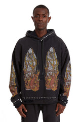 HARDWARE HOODED PULLOVER