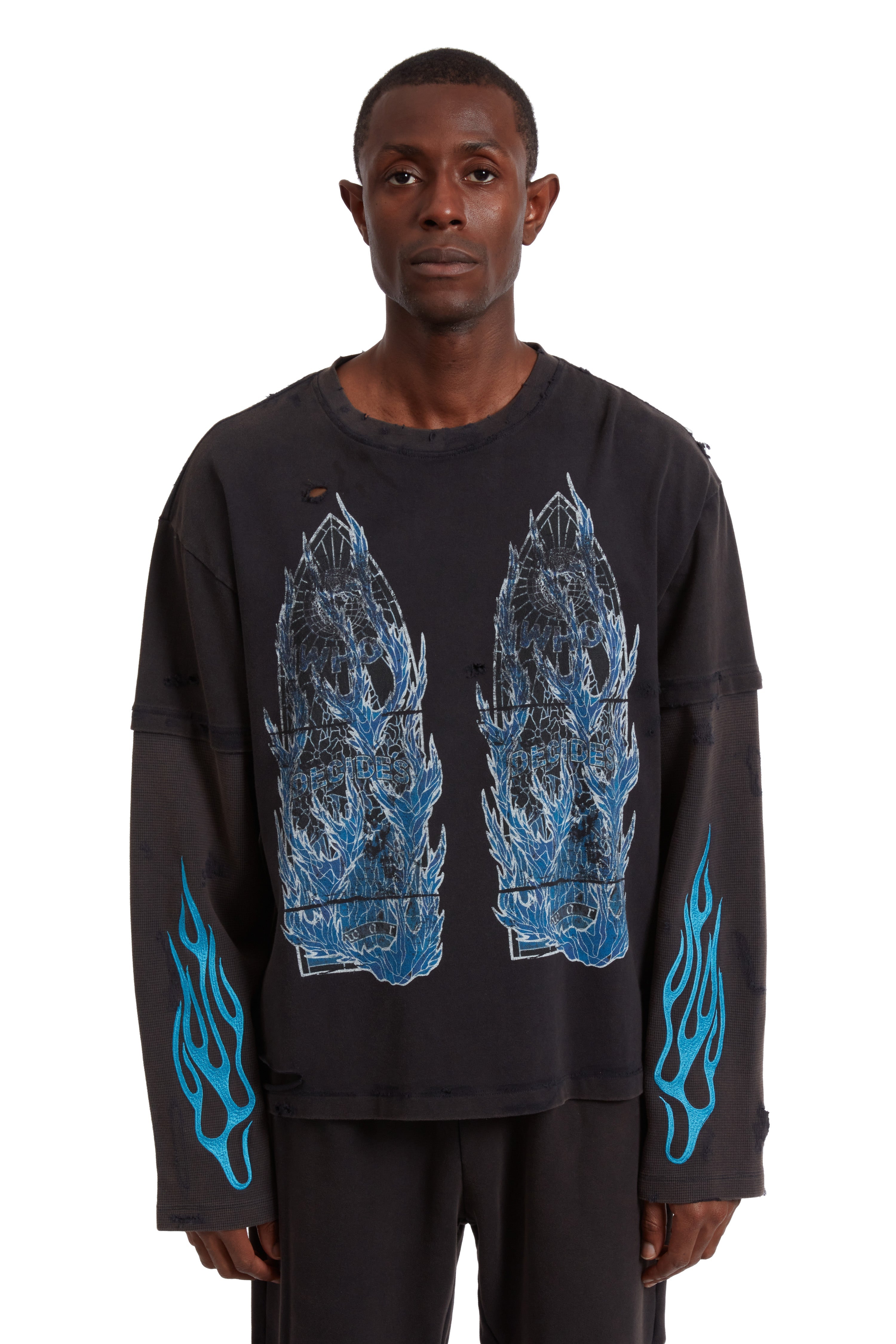 FLAME GLASS DOUBLE JERSEY