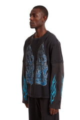 FLAME GLASS DOUBLE JERSEY