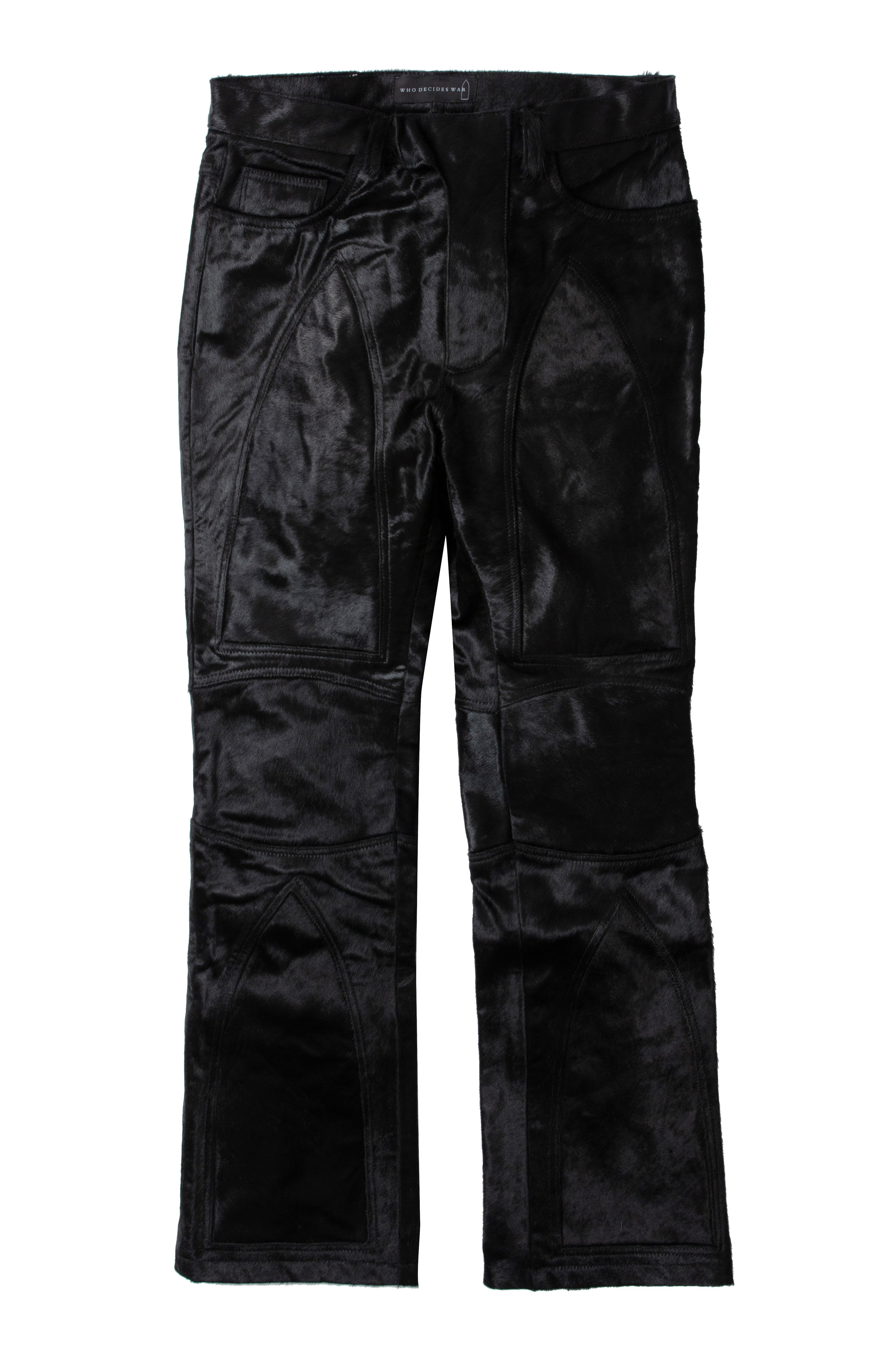 CALF MOTO DENIM