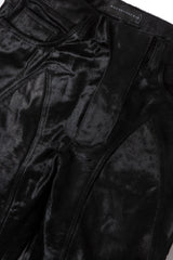 CALF MOTO DENIM