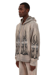 WINGED ZIP UP