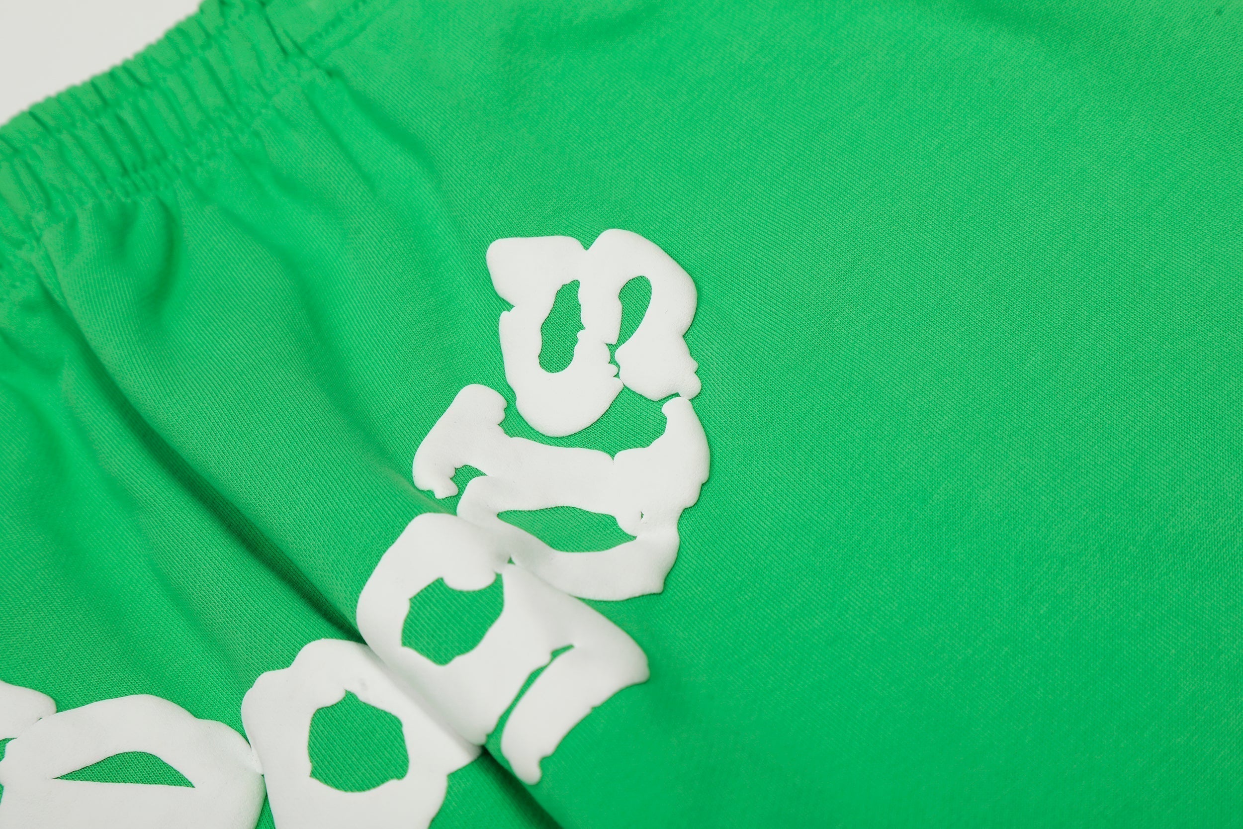 Sp5der Classic Spider‑Web Green Pullover Hoodie