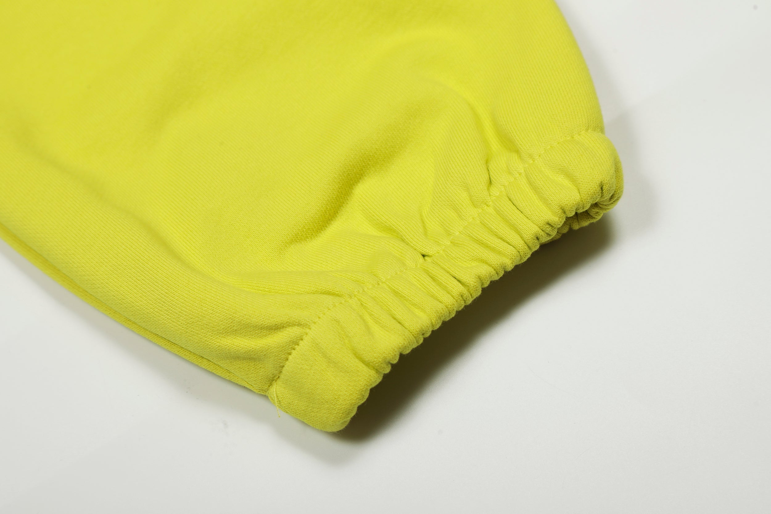 Sp5der Gradient Spider‑Web Yellow Pullover Hoodie