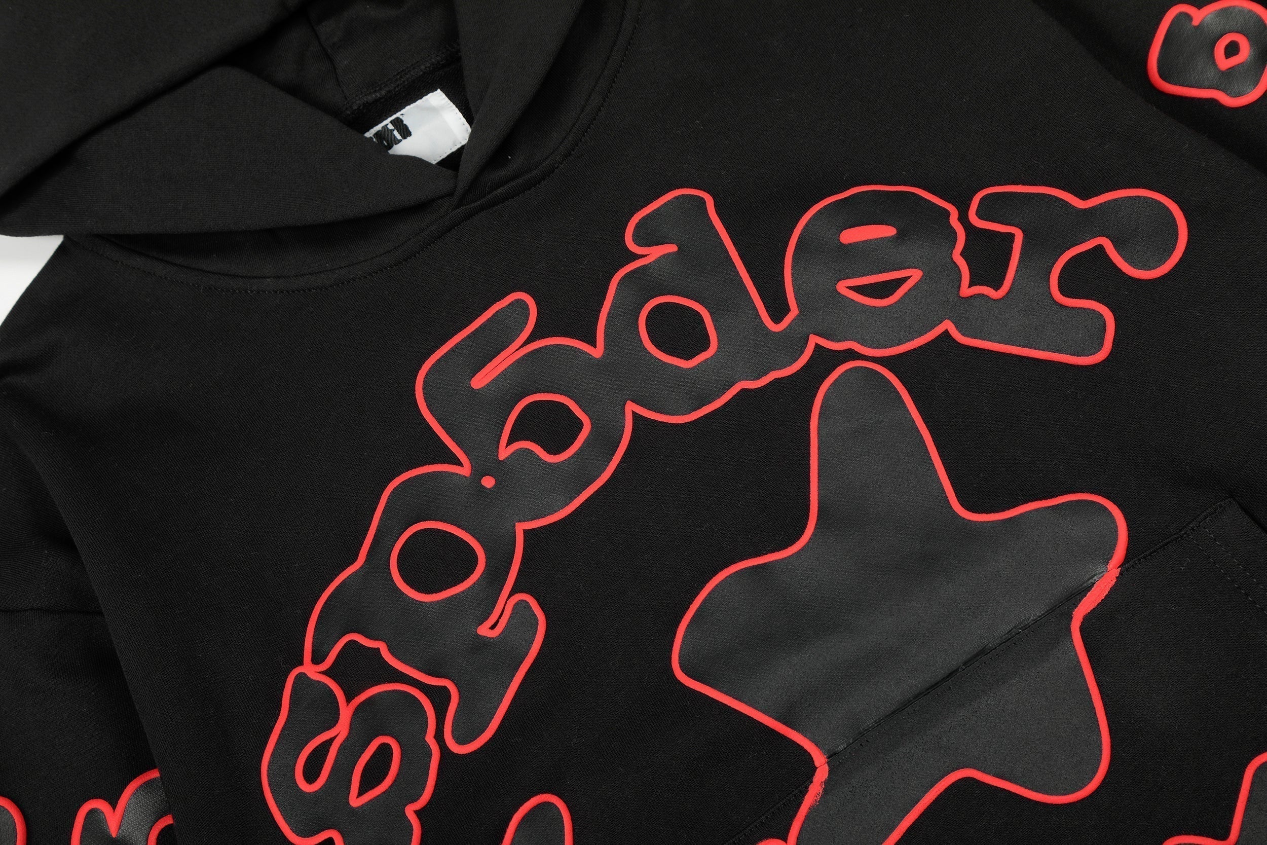 Sp5der Star Graphic Pullover Hoodie