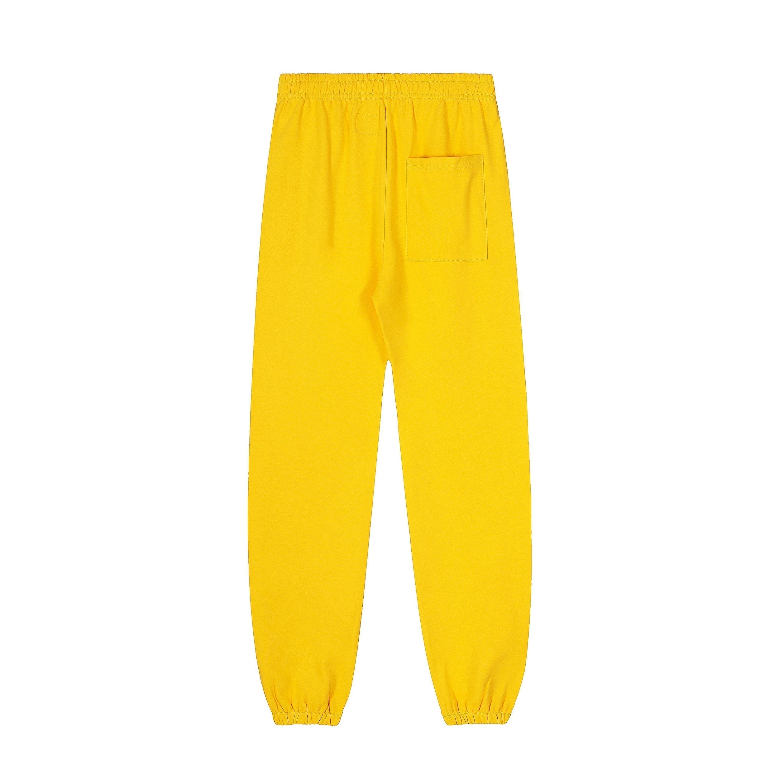 Sp5der Classic Logo Yellow Pullover Hoodie