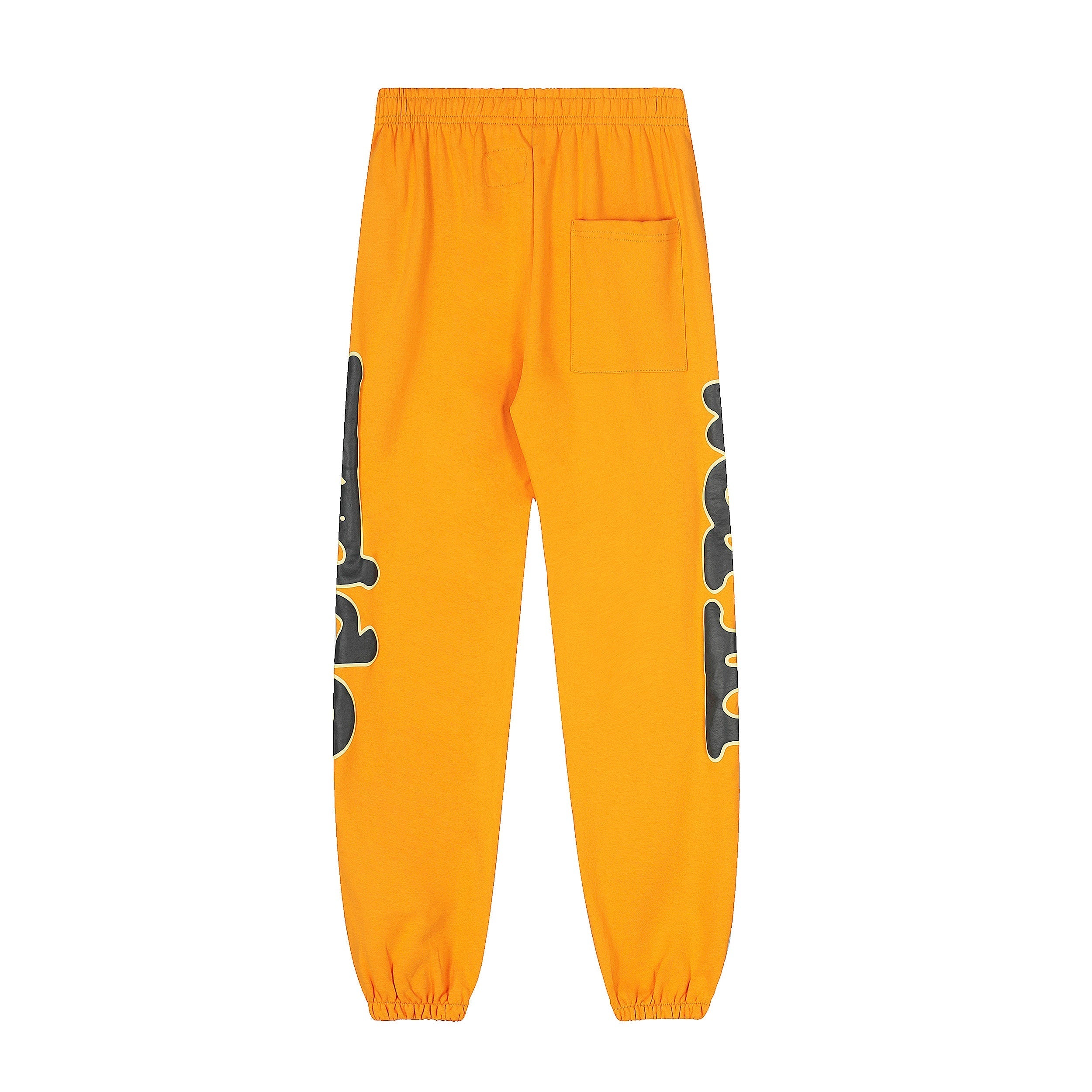 Sp5der Star Graphic Yellow Pullover Hoodie