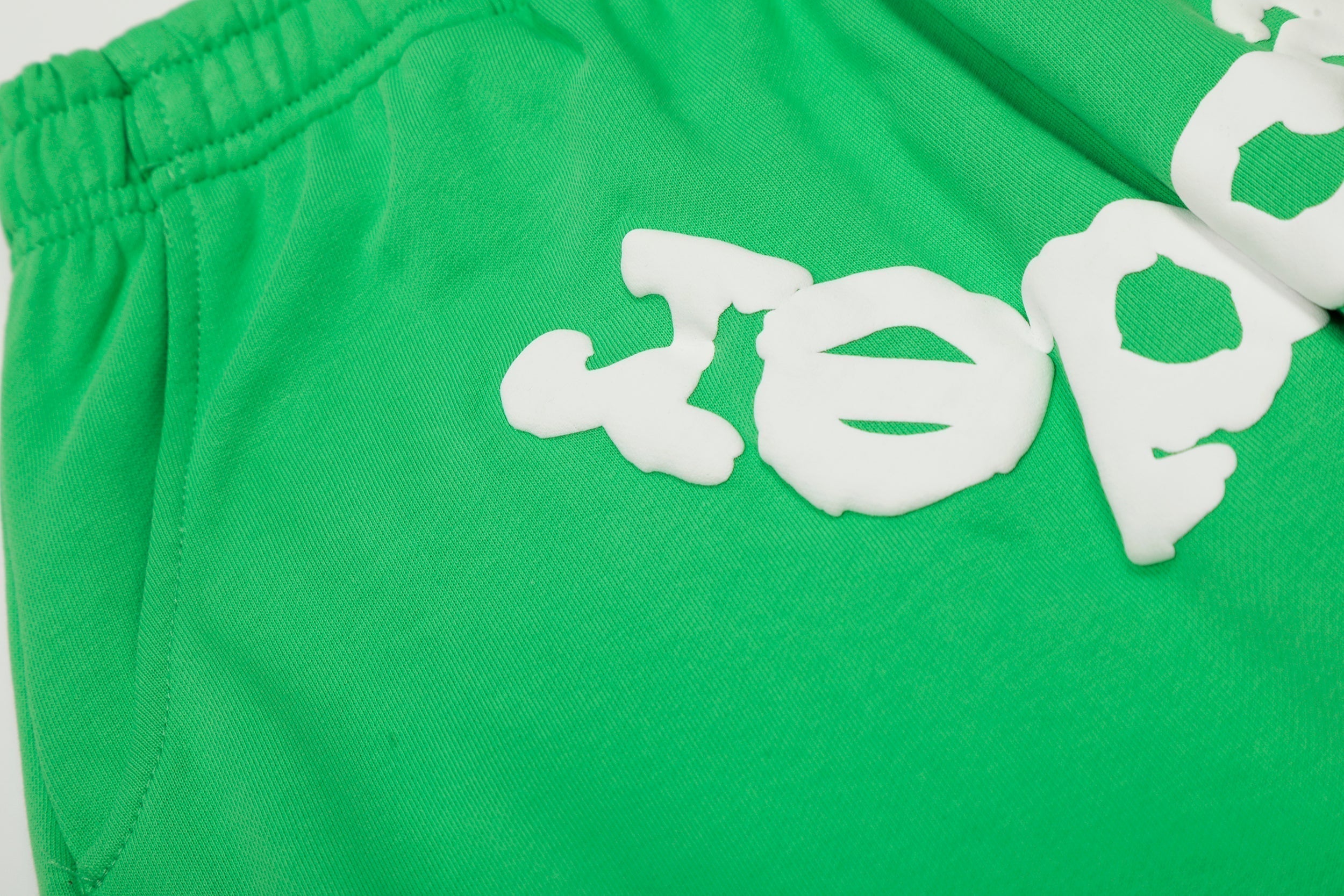 Sp5der Classic Spider‑Web Green Pullover Hoodie