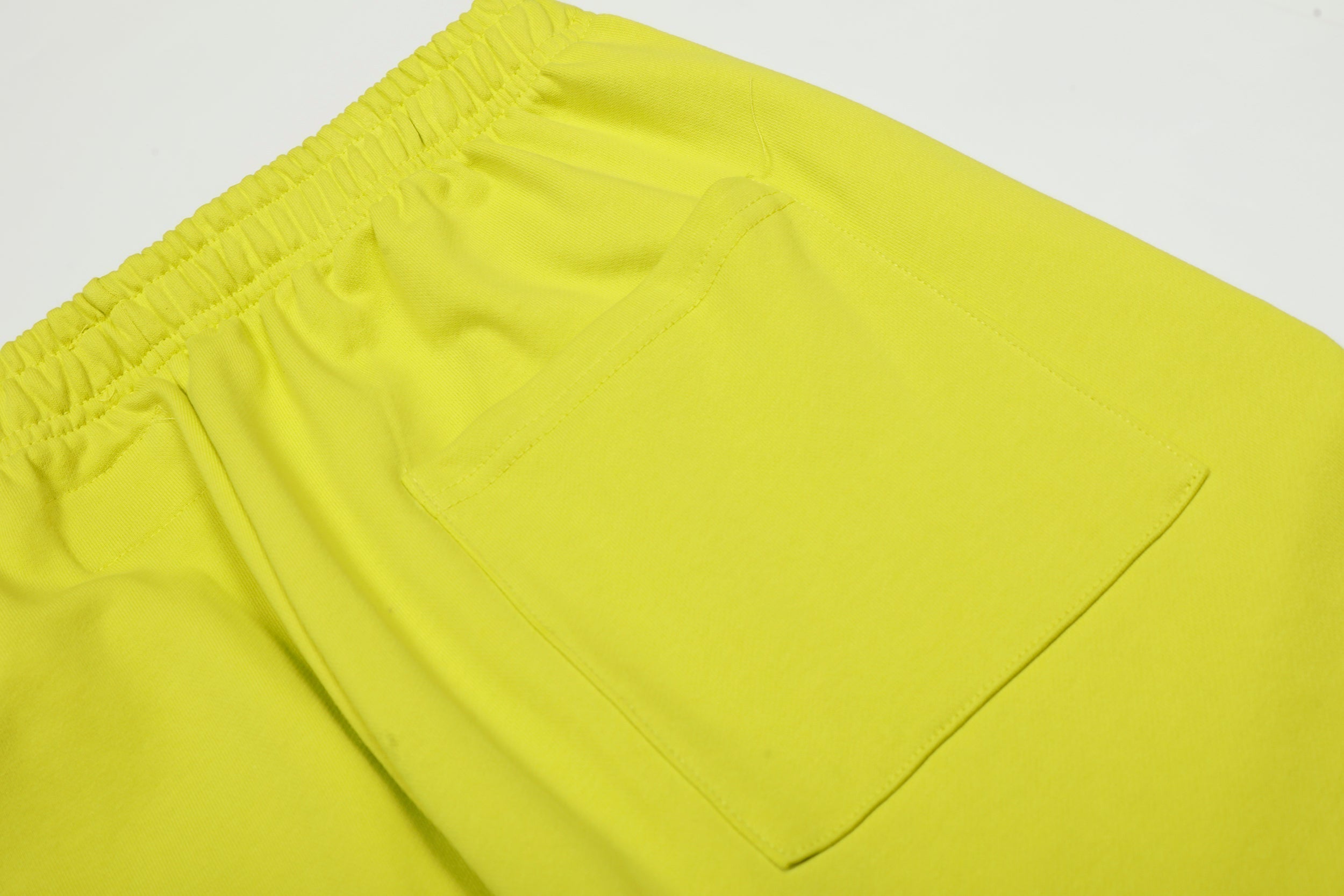Sp5der Gradient Spider‑Web Yellow Pullover Hoodie