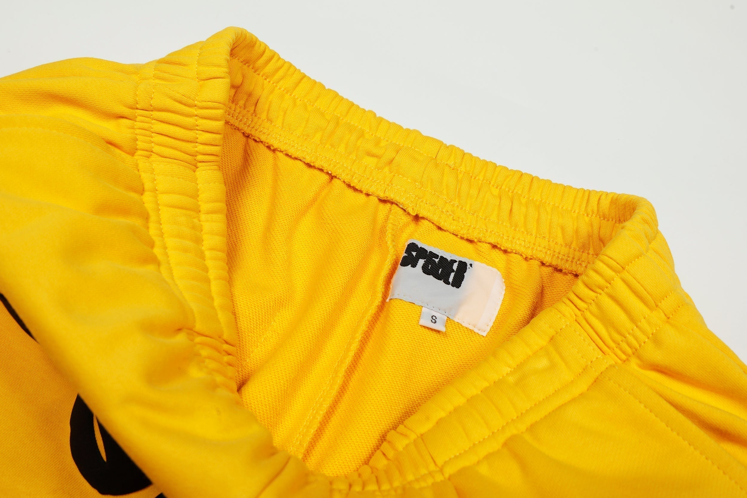 Sp5der Classic Logo Yellow Pullover Hoodie