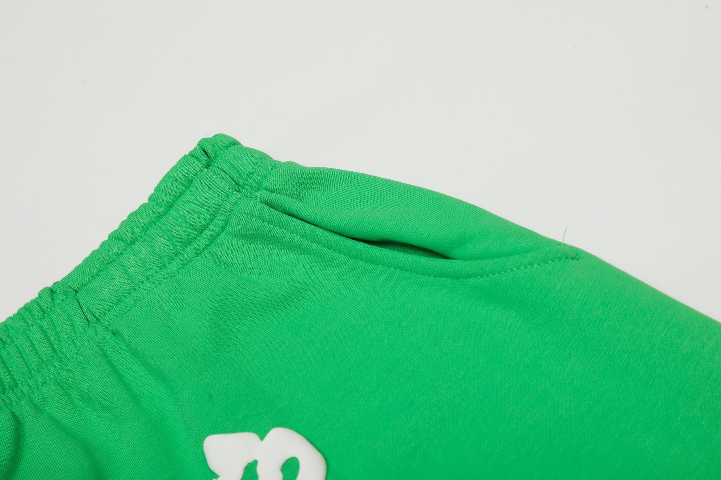 Sp5der Classic Spider‑Web Green Pullover Hoodie