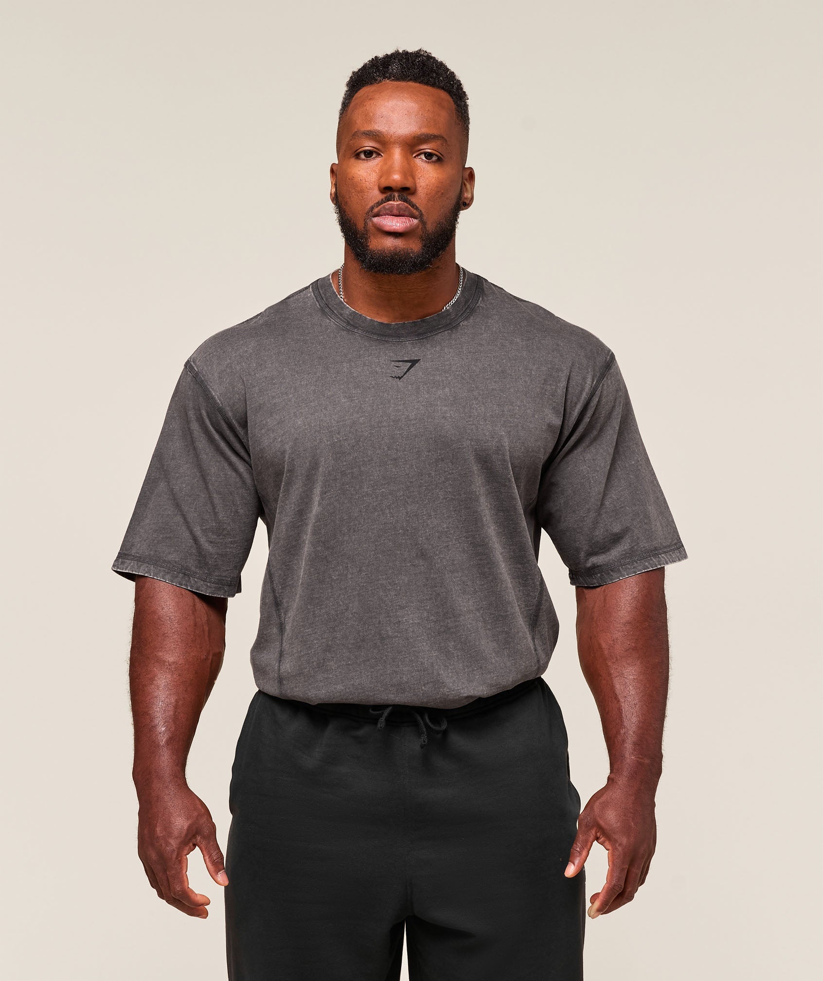 Gymshark Heritage Washed T-Shirt - Grey