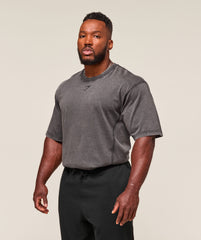 Gymshark Heritage Washed T-Shirt - Grey