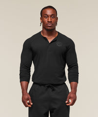 Gymshark Legacy Henley - Black