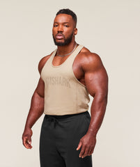 Gymshark Power Washed Stringer - Desert Beige