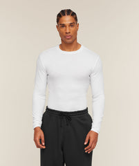 Gymshark Ribbed Long Sleeve T-Shirt - White