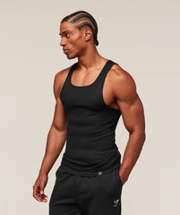 Gymshark Ribbed Tank 3 Pack - Black