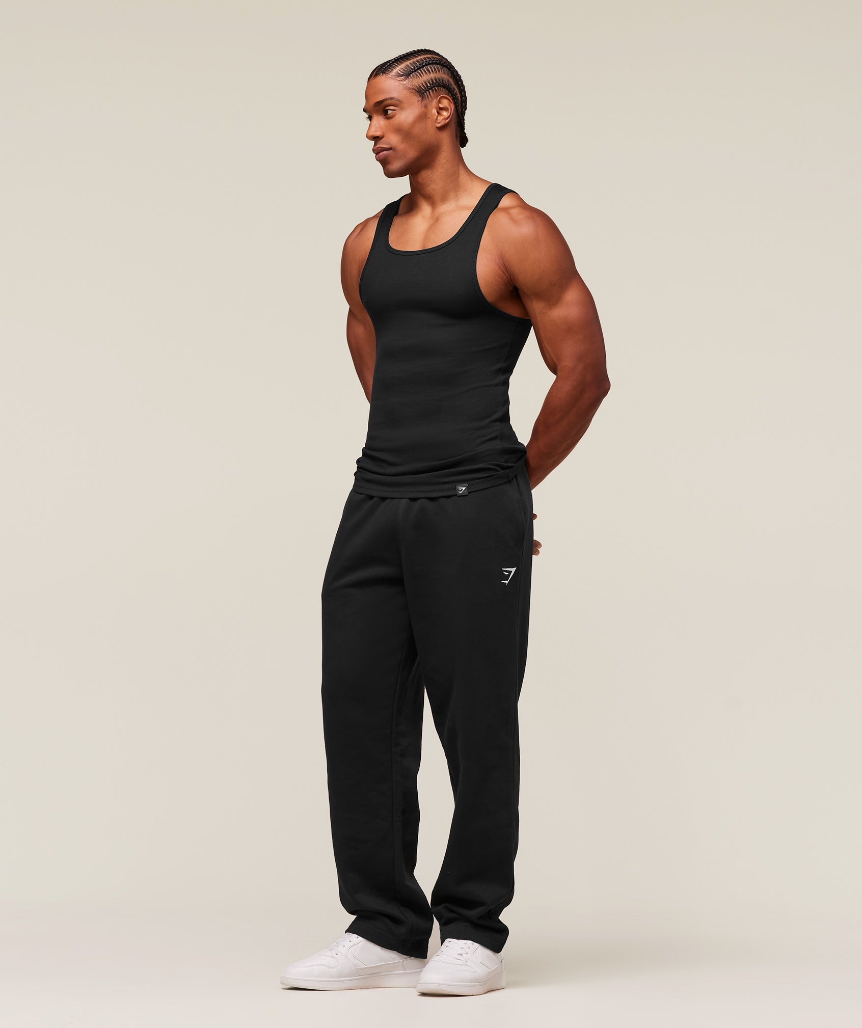 Gymshark Ribbed Tank 3 Pack - Black