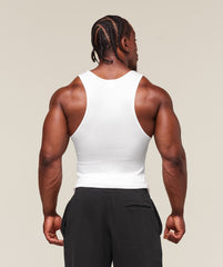 Gymshark Ribbed Tank 3 Pack - White
