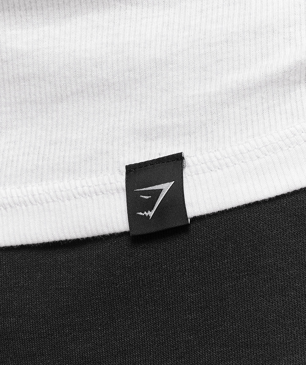 Gymshark Ribbed Tank 3 Pack - White