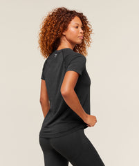 Gymshark Vital Seamless 2.0 Light T-Shirt - Black Marl