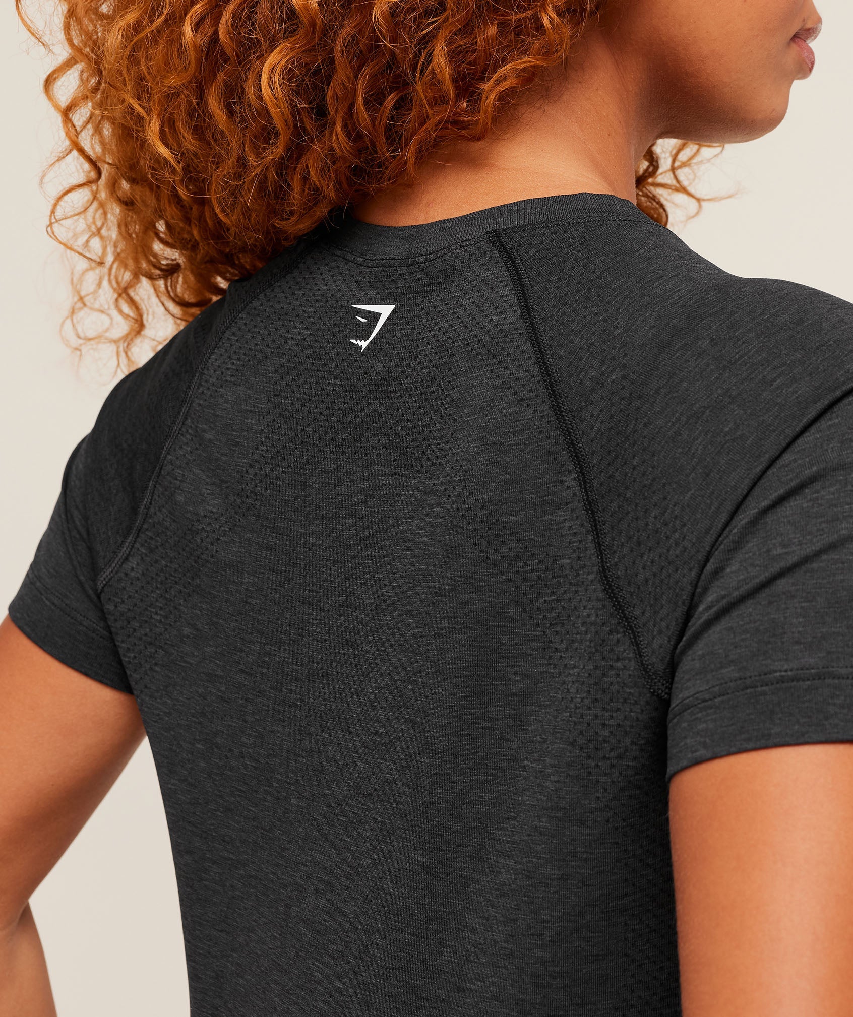 Gymshark Vital Seamless 2.0 Light T-Shirt - Black Marl