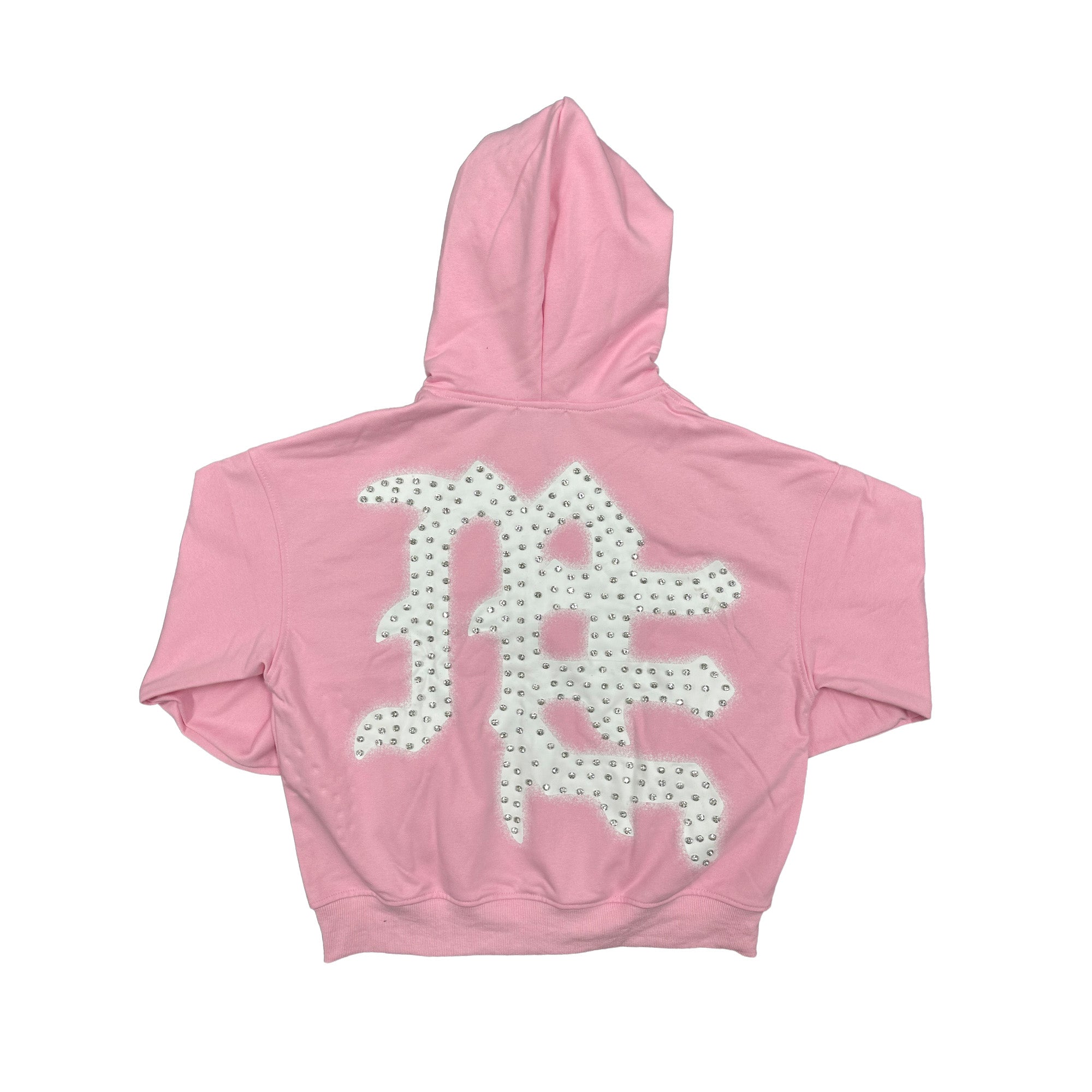 Emotions Never Die Pink Full‑Zip Hoodie